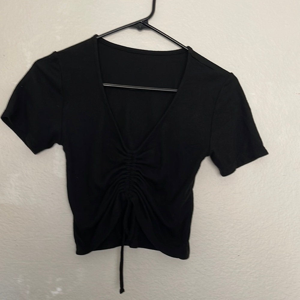 No brand size S. Color black.
